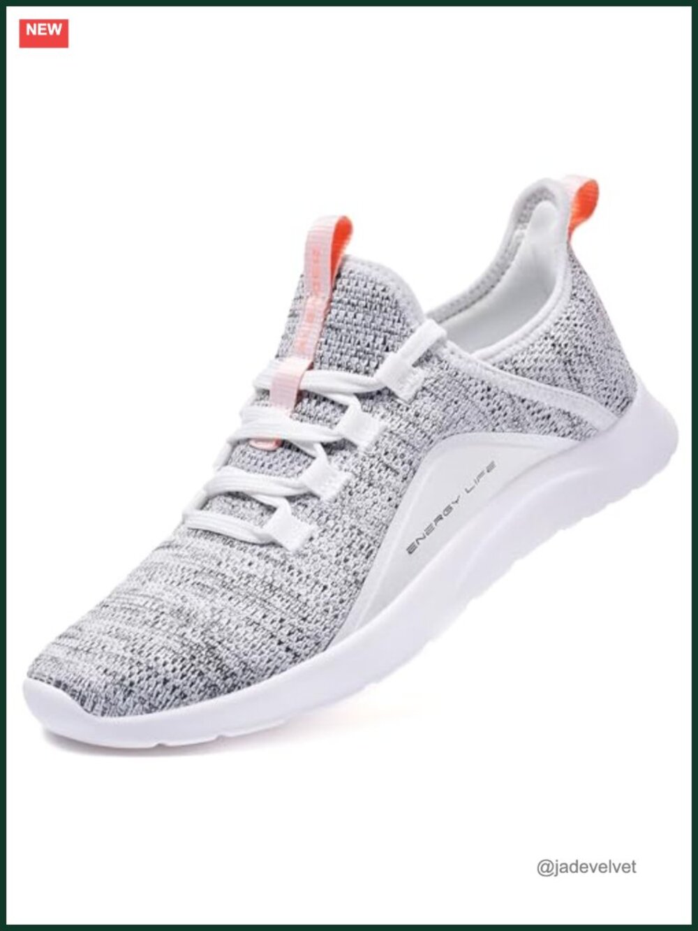 Slip On Walking Running Shoes with Memory Foam Insole